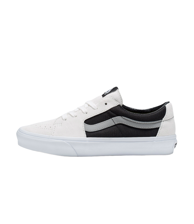 VANS MENS SK8-LOW SHOES 2TONE WHITE/BLACK
