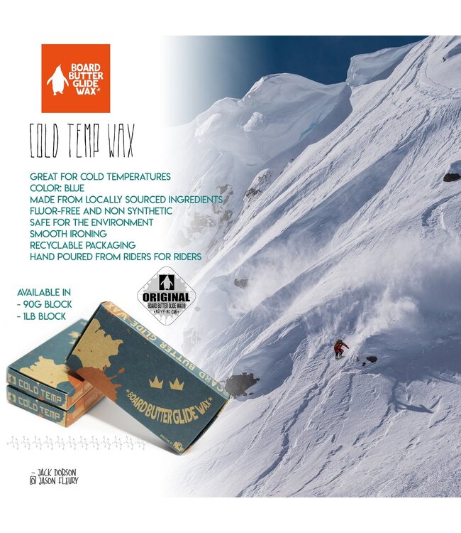 BOARD BUTTER COLD TEMP WAX -18C BLUE 2026