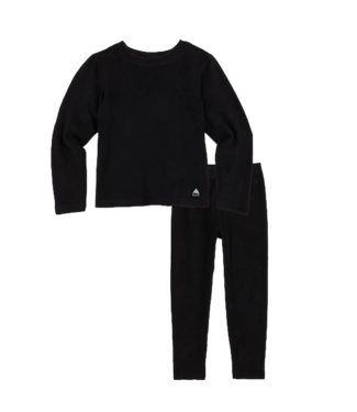 BURTON BURTON TODDLERS FLEECE BASE LAYER SET TRUE BLACK 2023