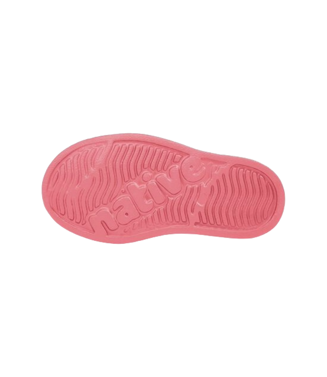 NATIVE JEFFERSON CHILD SHOE CLOVER PINK/SHELL WHITE