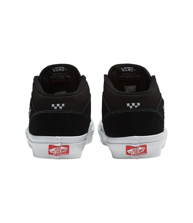 VANS SKATE HALF CAB SHOE BLACK/WHITE