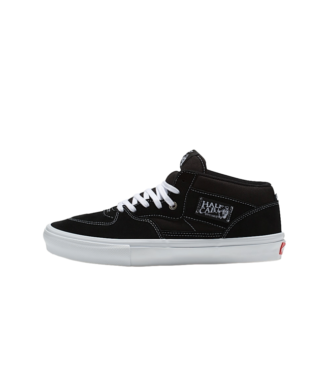 VANS SKATE HALF CAB SHOE BLACK/WHITE