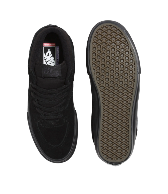 VANS SKATE HALF CAB SHOE BLACK/BLACK