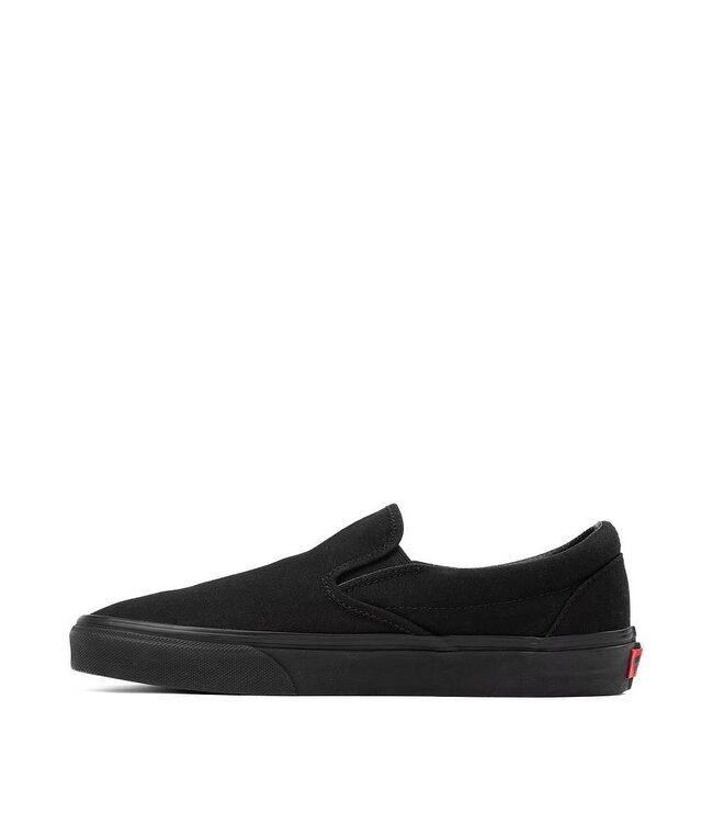 VANS WOMENS CLASSIC SLIP-ON SHOE (BKA) BLACK/BLACK