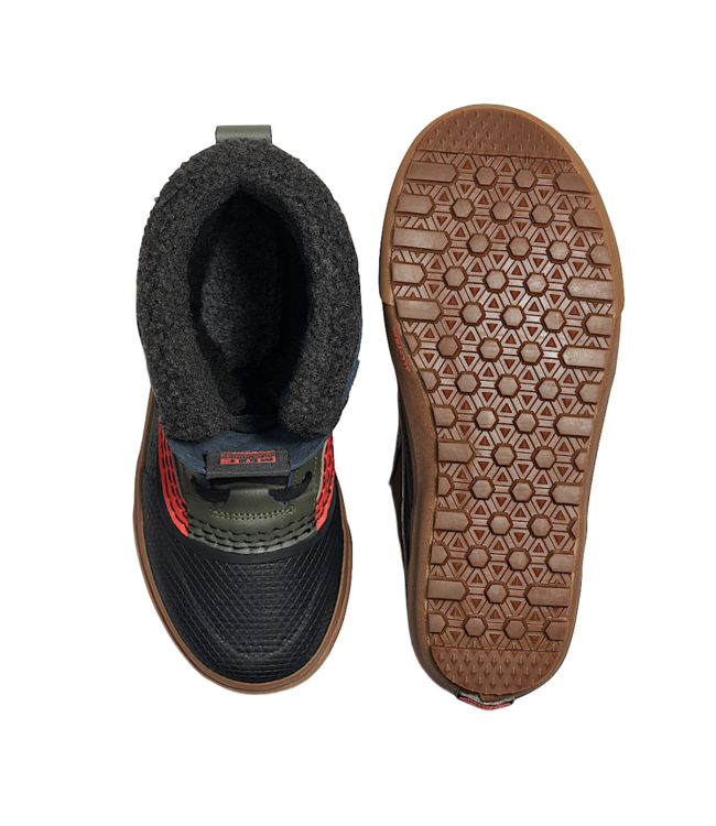 VANS MENS STANDARD MID MTE SNOW BOOT (17P) GREEN/GUM