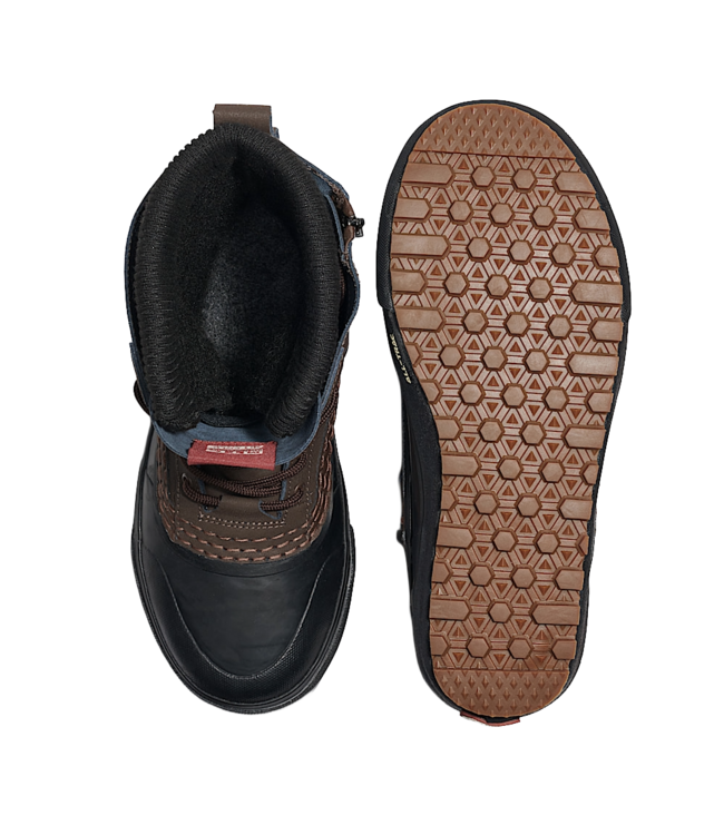 VANS MENS MTE STANDARD ZIP SNOW BOOT (Y49) BROWN/BLACK