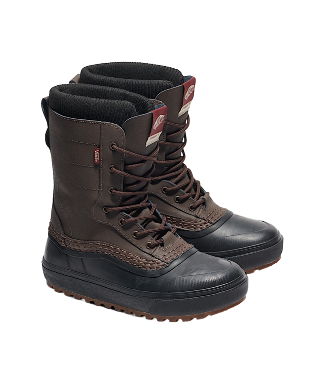 VANS MENS MTE STANDARD ZIP SNOW BOOT (Y49) BROWN/BLACK