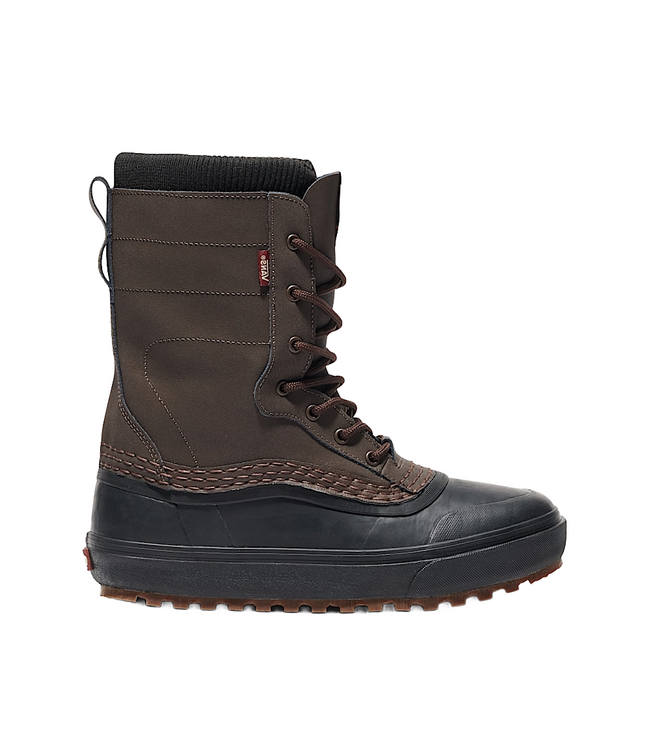 VANS MENS MTE STANDARD ZIP SNOW BOOT (Y49) BROWN/BLACK