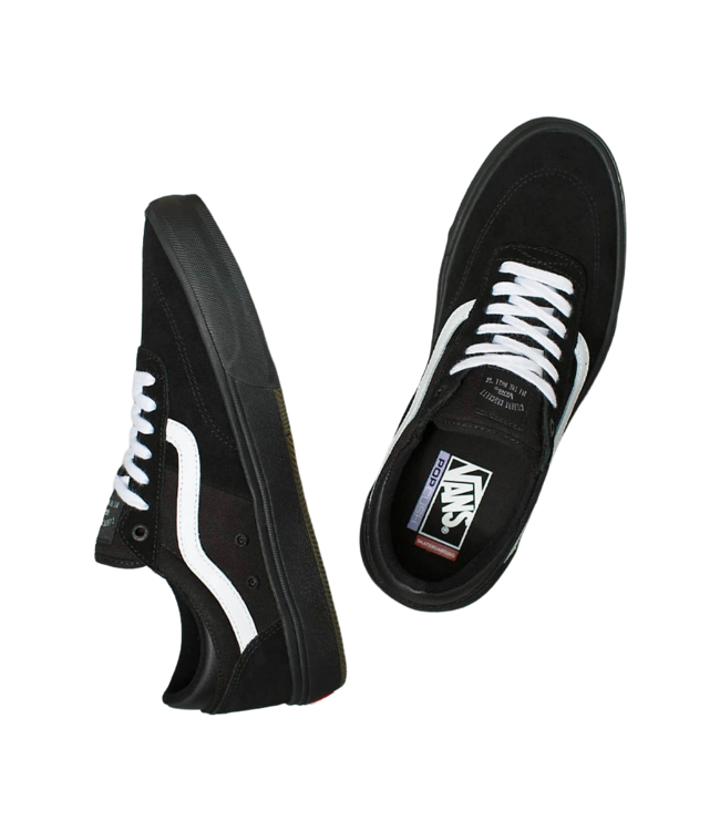 VANS MENS GILBERT CROCKETT SHOE BLACK