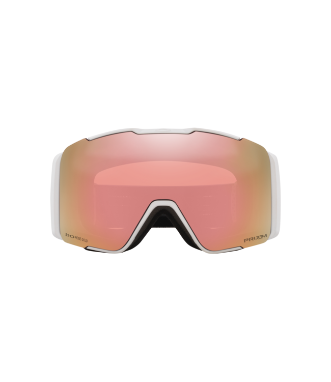 OAKLEY LINE MINER PRO M GOGGLE MATTE WHITE w/ PRIZM ROSE GOLD + SAPPHIRE IRIDIUM 2026