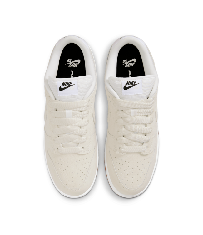 NIKE SB DUNK LOW PRO SHOE (100) PALE IVORY/PALE IVORY-SUMMIT WHITE-WHITE