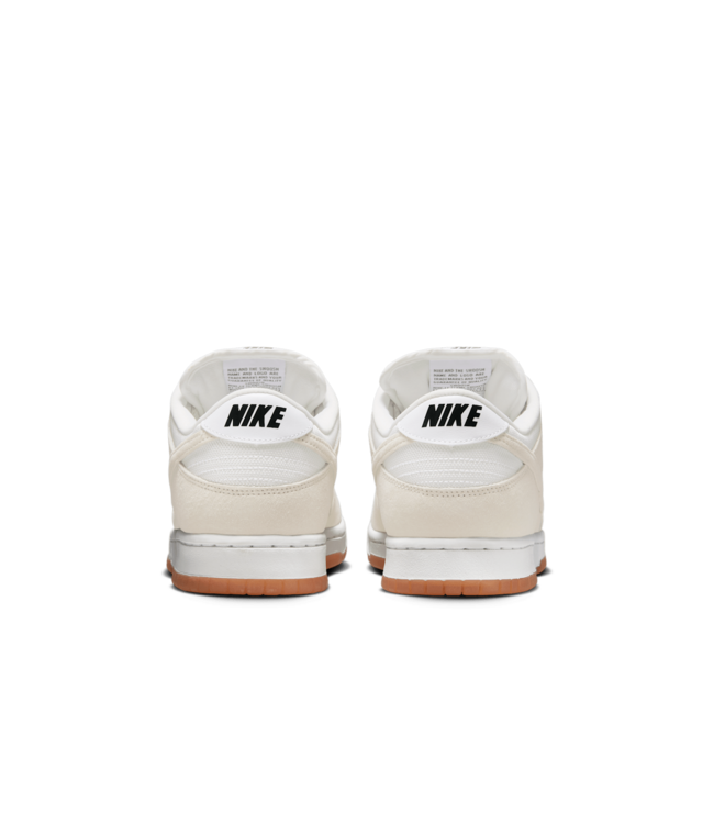 NIKE SB DUNK LOW PRO SHOE (100) PALE IVORY/PALE IVORY-SUMMIT WHITE-WHITE