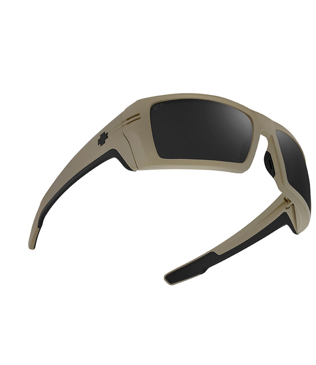 SPY REBAR ANSI MATTE SAND SUNGLASSES w/ HAPPY GREY