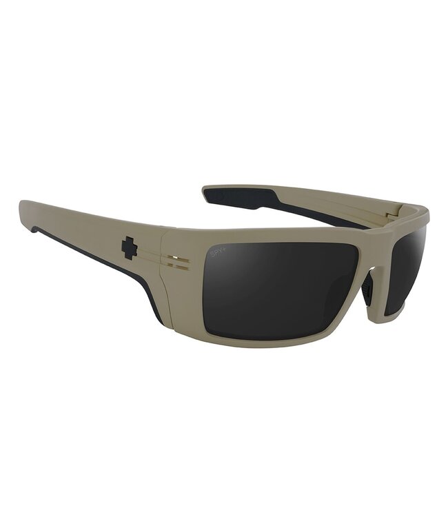 SPY REBAR ANSI MATTE SAND SUNGLASSES w/ HAPPY GREY