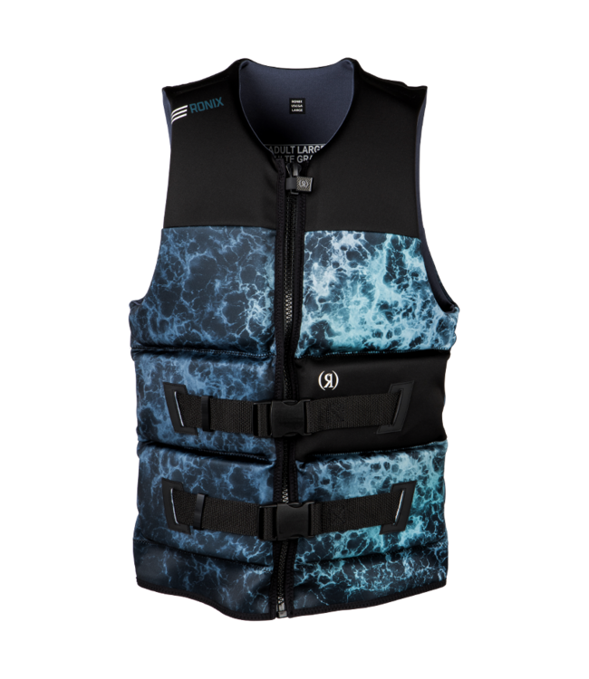 RONIX MENS POINT BREAK YES CGA VEST OCEAN/BLACK 2025