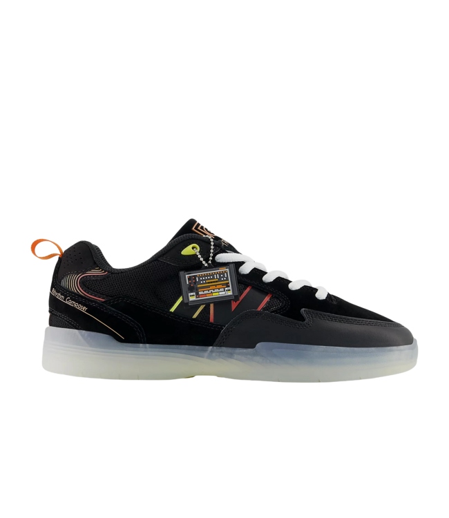 NEW BALANCE X ROLAND MENS NUMERIC 808 TIAGO SHOES (LRO) BLACK/ORANGE