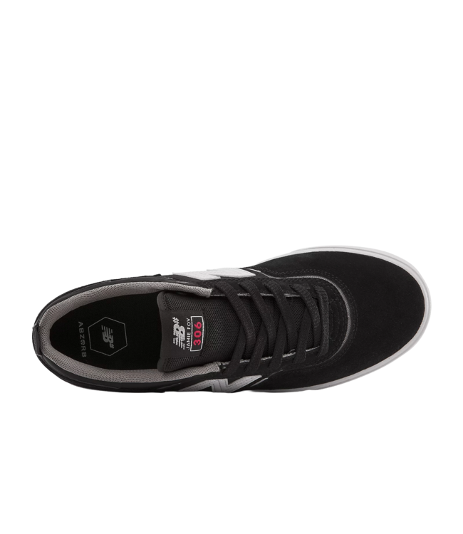 NEW BALANCE MENS NUMERIC 306 SHOE BLACK/WHITE