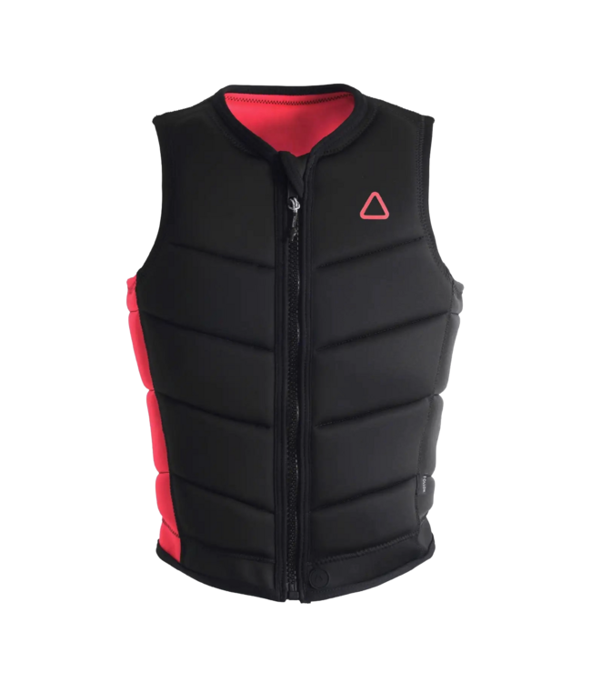 FOLLOW WOMENS CORP VEST BLACK/PINK 2024