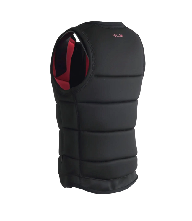 FOLLOW WOMENS CORP VEST BLACK/PINK 2024