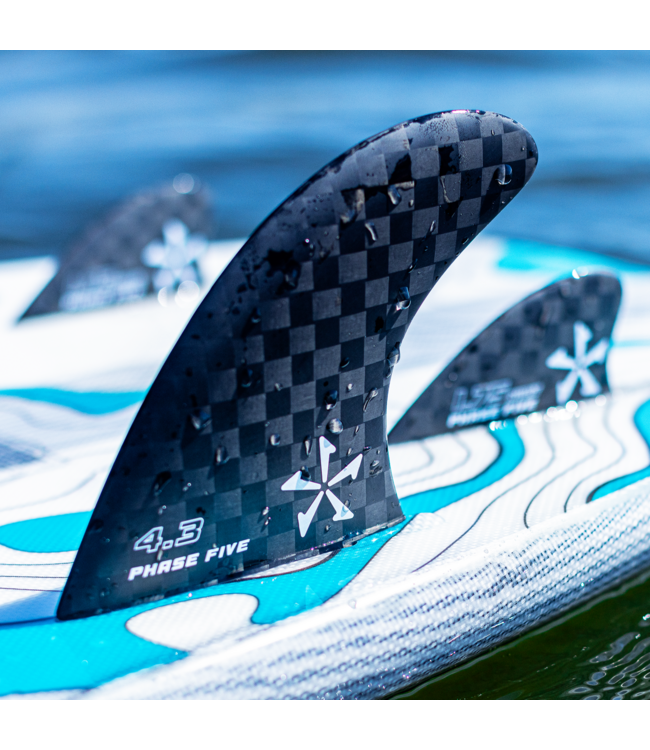 PHASE5 4.3 CARBON SURF TWIN FIN SET 2022