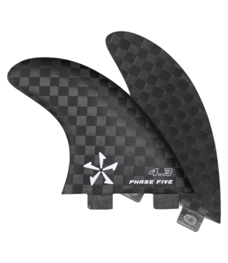 PHASE 5 PHASE5 4.3 CARBON SURF TWIN FIN SET 2022