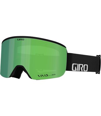 GIRO GIRO AXIS GOGGLE BLACK WORDMARK w/ VIVID EMERALD + VIVID INFRARED 2026