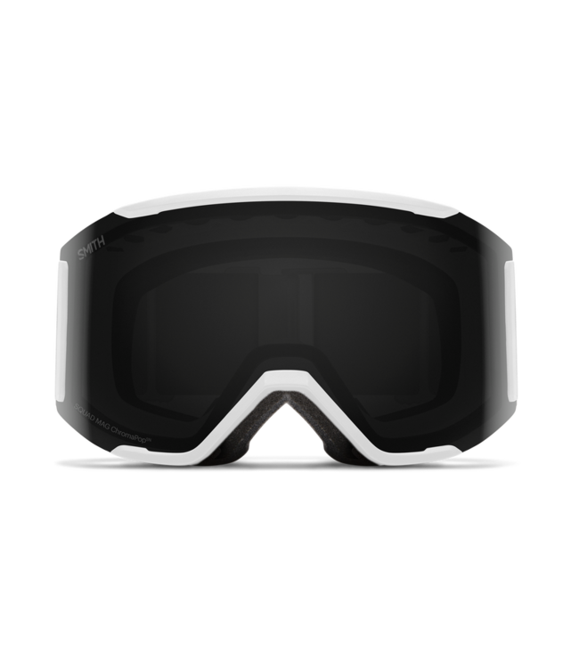 SMITH SQUAD MAG GOGGLE WHITE VAPOR W/ CHROMAPOP SUN BLACK + CHROMAPOP STORM BLUE SENSOR MIRROR 2026