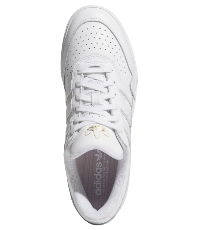 ADIDAS MENS TYSHAWN II SHOE WHITE/WHITE/GUM