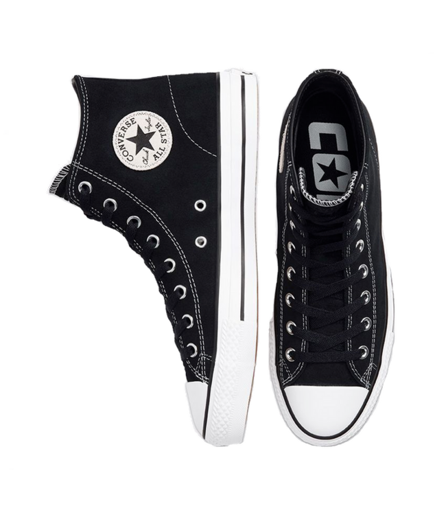 CONVERSE MENS CTAS PRO HI SHOE BLACK/BLACK/WHITE