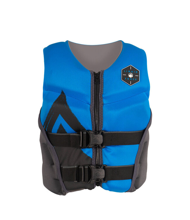LIQUID FORCE RUCKUS YOUTH CGA LIFE VEST BLUE 55-75LBS 2022