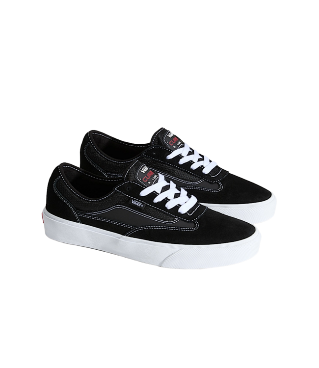 VANS MENS SKATE CURREN CAPLES SHOES (BZW) GUM/BLACK/WHITE