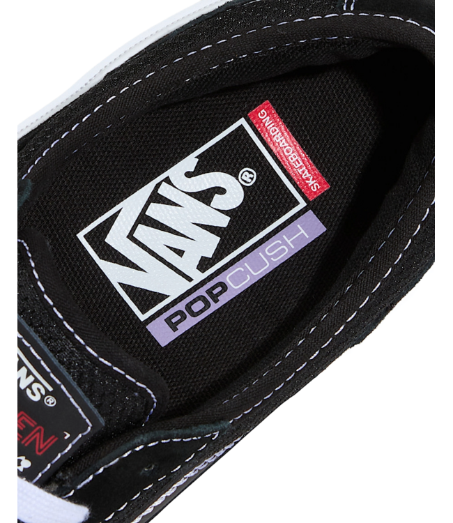 VANS MENS SKATE CURREN CAPLES SHOES (BZW) GUM/BLACK/WHITE