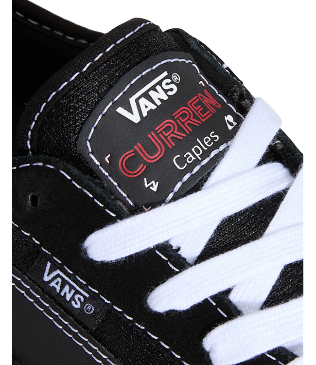 VANS MENS SKATE CURREN CAPLES SHOES (BZW) GUM/BLACK/WHITE