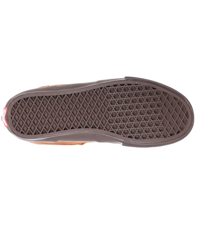 VANS MENS SKATE HALF CAB SHOES (CL6) GOLDEN/BROWN/GUM