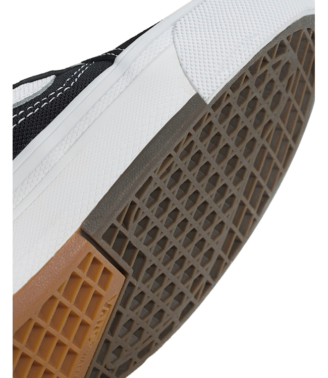 VANS MENS SKATE OLD SKOOL WAFFLECUP SHOES (BA2) BLACK/WHITE