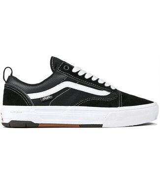 VANS VANS MENS SKATE OLD SKOOL WAFFLECUP SHOES (BA2) BLACK/WHITE
