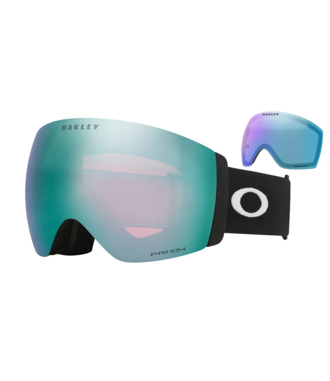 OAKLEY FLIGHT DECK PRO L GOGGLE MATTE BLACK w/PRIZM SAPPHIRE + PRIZM ICED 2026