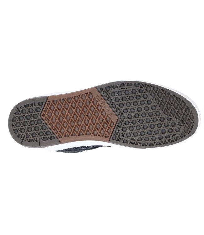 VANS MENS SKATE HALF CAB WAFFLECUP SHOES (BA2) BLACK/WHITE