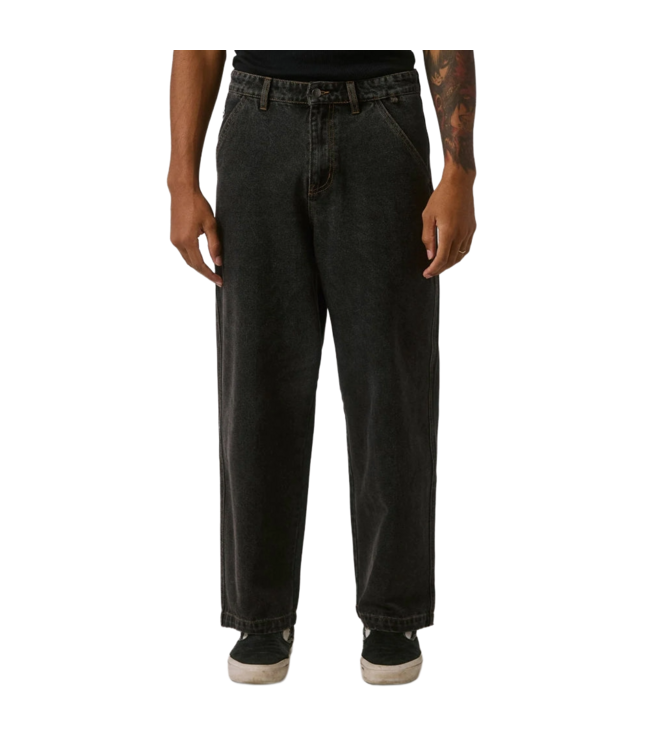 FORMER MENS REYNOLDS DENIM PANT WASHED BLACK