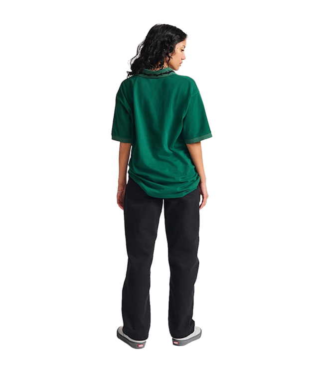 VANS MENS SKATE LOOSE PLEATED DENIM PANT BLACK