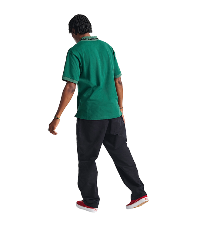 VANS MENS SKATE LOOSE PLEATED DENIM PANT BLACK