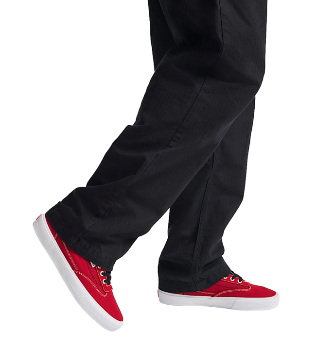 VANS MENS SKATE LOOSE PLEATED DENIM PANT BLACK