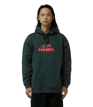 FORMER MENS WANT IT ALL PO HOODIE PETROL