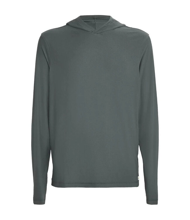 VUORI MENS STRATO TECH HOODIE SMOKED BERYL