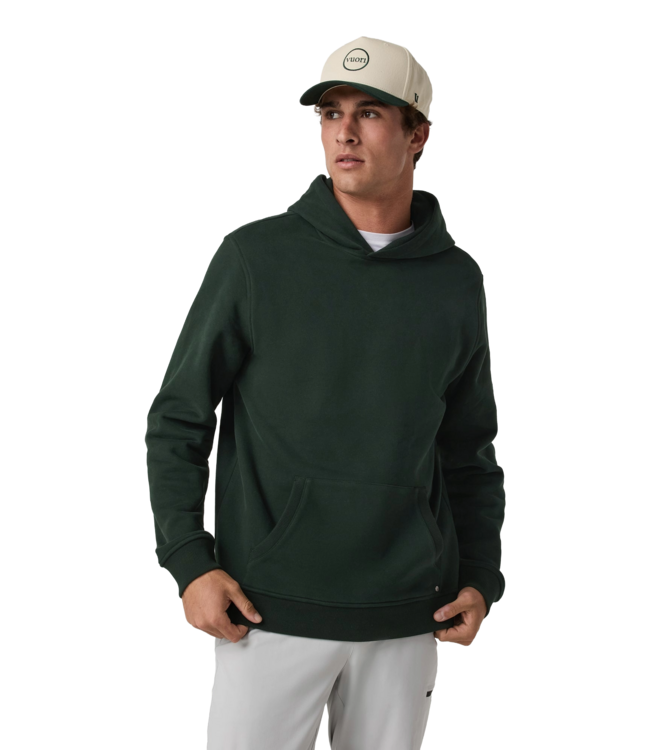 VUORI MENS SEASIDE PO HOODIE EVERGREEN