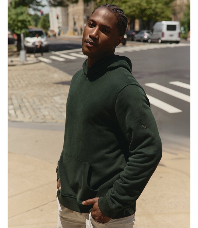 VUORI MENS SEASIDE PO HOODIE EVERGREEN