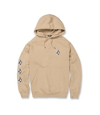 VOLCOM VOLCOM MENS ICONIC STONE PO HOODIE ALMOND