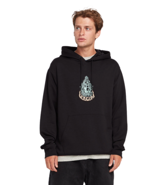 VOLCOM VOLCOM MENS STRIKE PO HOODIE BLACK