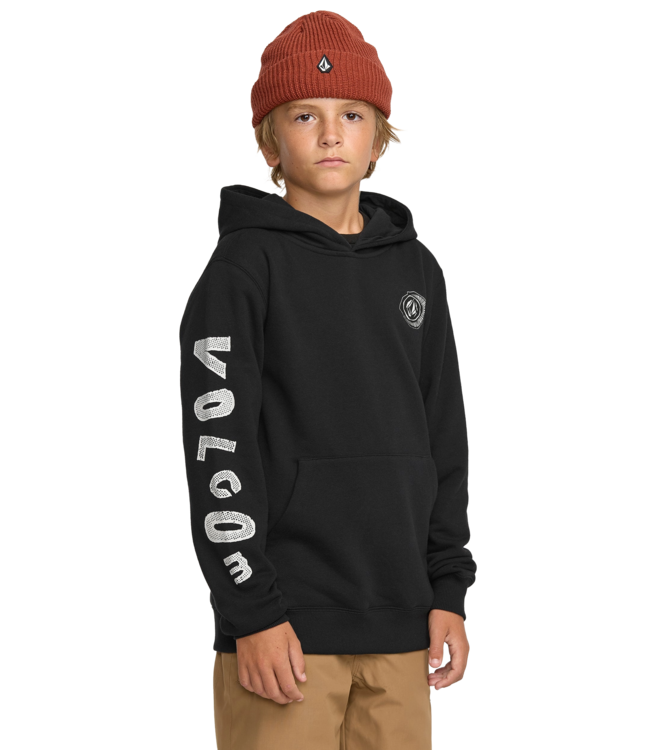 VOLCOM BOYS ESSENTIAL PO HOODIE BLACK