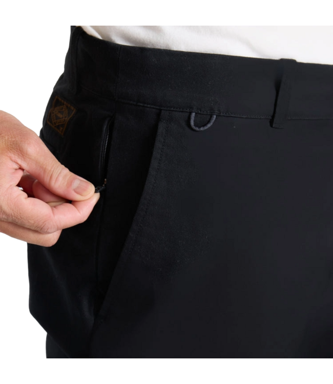 ROARK MENS CROSSROADS CHINO PANT BLACK